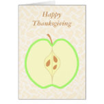 Half a Green Apple. Greeting Cards