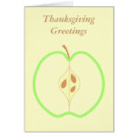 Half a Green Apple. Greeting Cards