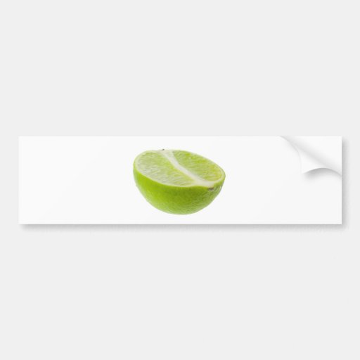 Half a lime bumper sticker