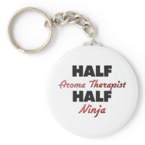 Half Aroma Therapist Half Ninja Keychains