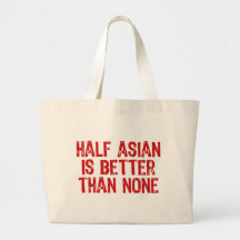 Half Asian Canvas Bag