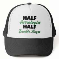 Half Astrologist Half Zombie Slayer Hats