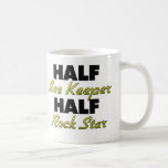 Half Bee Keeper Half Rock Star Mugs