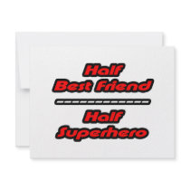 Half Best Friend Half Superhero