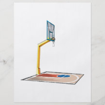 Half Court Full Color Flyer