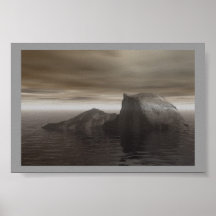 Half Dome 2150 A.D. Print