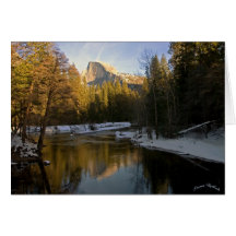 Half Dome in the Afternoon Sun copy Greeting Card