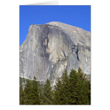 Half Dome In Yosemite National Park Great Mountain Greeting Card