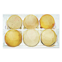 Half Dozen Brown Eggs Stickers