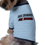 Half Electrician Half Superhero pet clothing