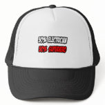 Half Electrician...Half Superhero hats