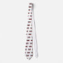 Half Electrician Half Superhero Neck Tie