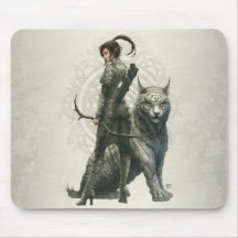 Half Elf Girl Mousepad