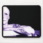 half empty glass mousepads