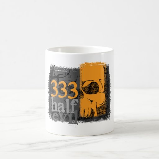 Half evil 333 mug