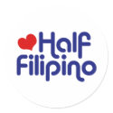 Half Filipino stickers