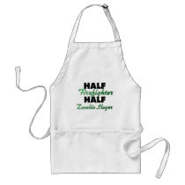 Half Firefighter Half Zombie Slayer Apron