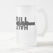 Half Full/ Half Empty Mug
