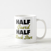 Half Guard Half Rock Star Coffee Mugs