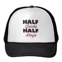 Half Guide Half Ninja Mesh Hat