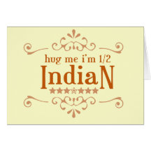 Half Indian Card