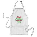 Half Italian Is Better Than None aprons