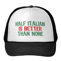 Half Italian Mesh Hats