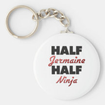 Half Jermaine Half Ninja Keychain