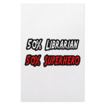 Half Librarian Half Superhero