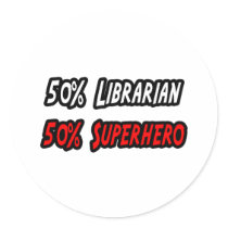 Half Librarian Half Superhero