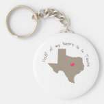 Half My Heart is in Texas Key Chain
