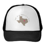 Half My Heart is in Texas Mesh Hat