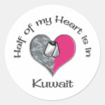 Half of my heart Kuwait Sticker