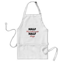 Half Physiotherapist Half Ninja Apron