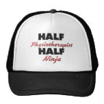 Half Physiotherapist Half Ninja Trucker Hats