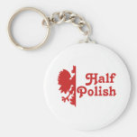 Half Polish Key Chain