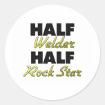 Half Welder Half Rock Star Sticker