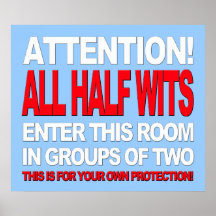 Half Wits Posters