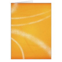 HALFTONE DOTTED POPSICLE ORANGE WHITE DIGITAL SWIR CARDS