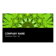 Halfway 043 - Natural Kaleidoscope 05 Business Card Template