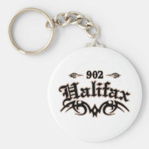 Halifax 902 key chain
