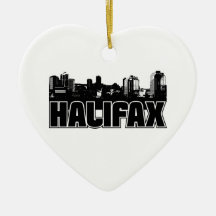 Halifax Skyline Christmas Ornament