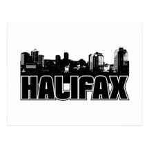 Halifax Skyline Post Card