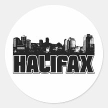Halifax Skyline Sticker