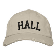 Hall a brodé le chapeau casquettes brodées