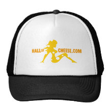 HALL of CHEESE "Cheesy Mudflap Girl" Trucker Hat