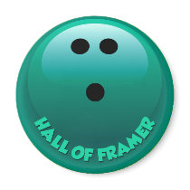 Hall of Framer Refrigerator Magnet
