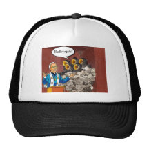 Hallelujah! Bird choir singing the Lord's praises Mesh Hats