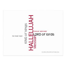 Hallelujah Chorus Post Cards