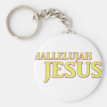 Hallelujah Jesus Key Chains